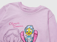 Looney Tunes x Olympic Collection purple T-Shirt - ucb_image_DS1