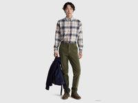 Camisa button down em flanela - ucb_image_FY