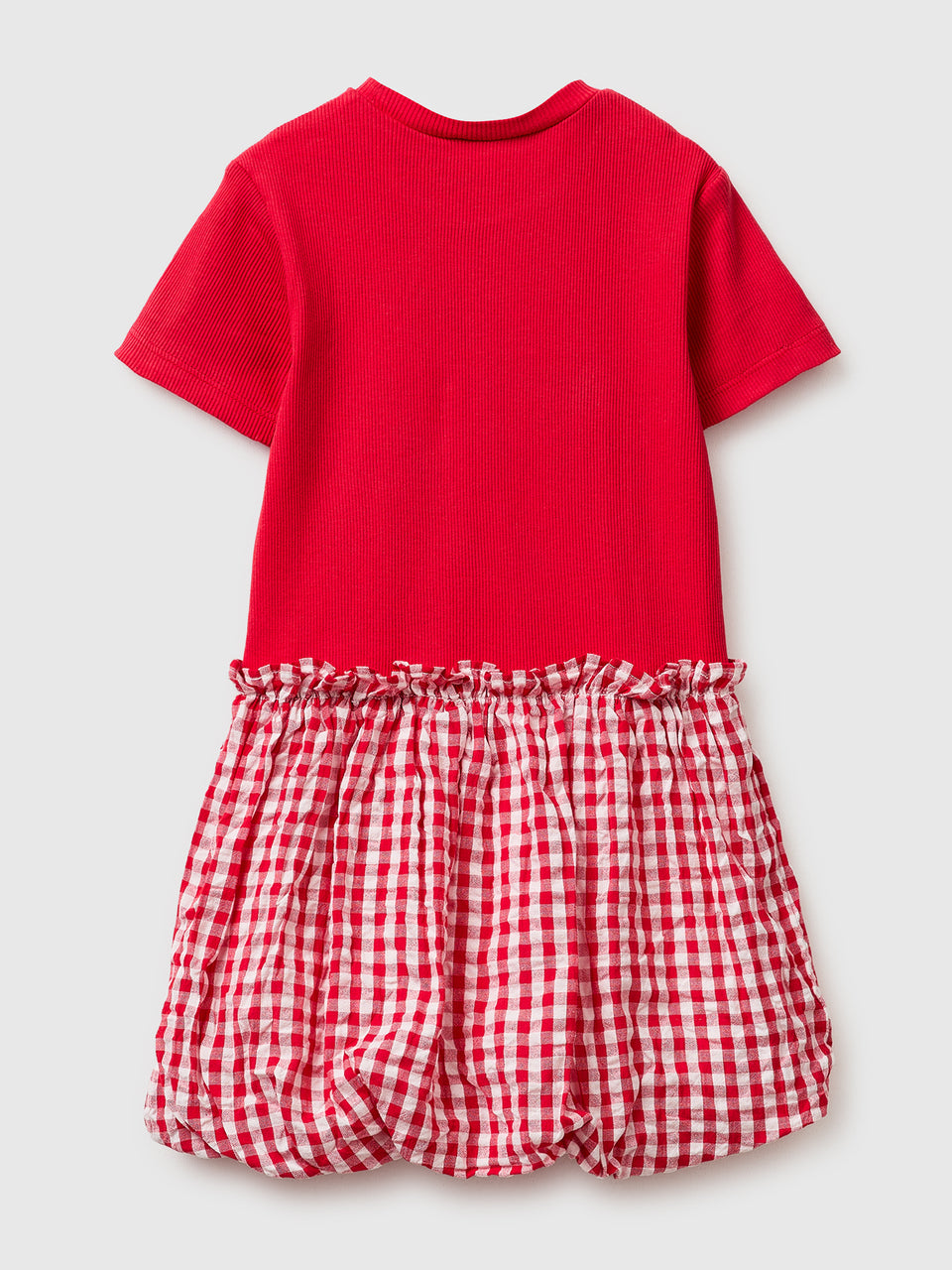 Dress with gingham skirt - ucb_image_BS