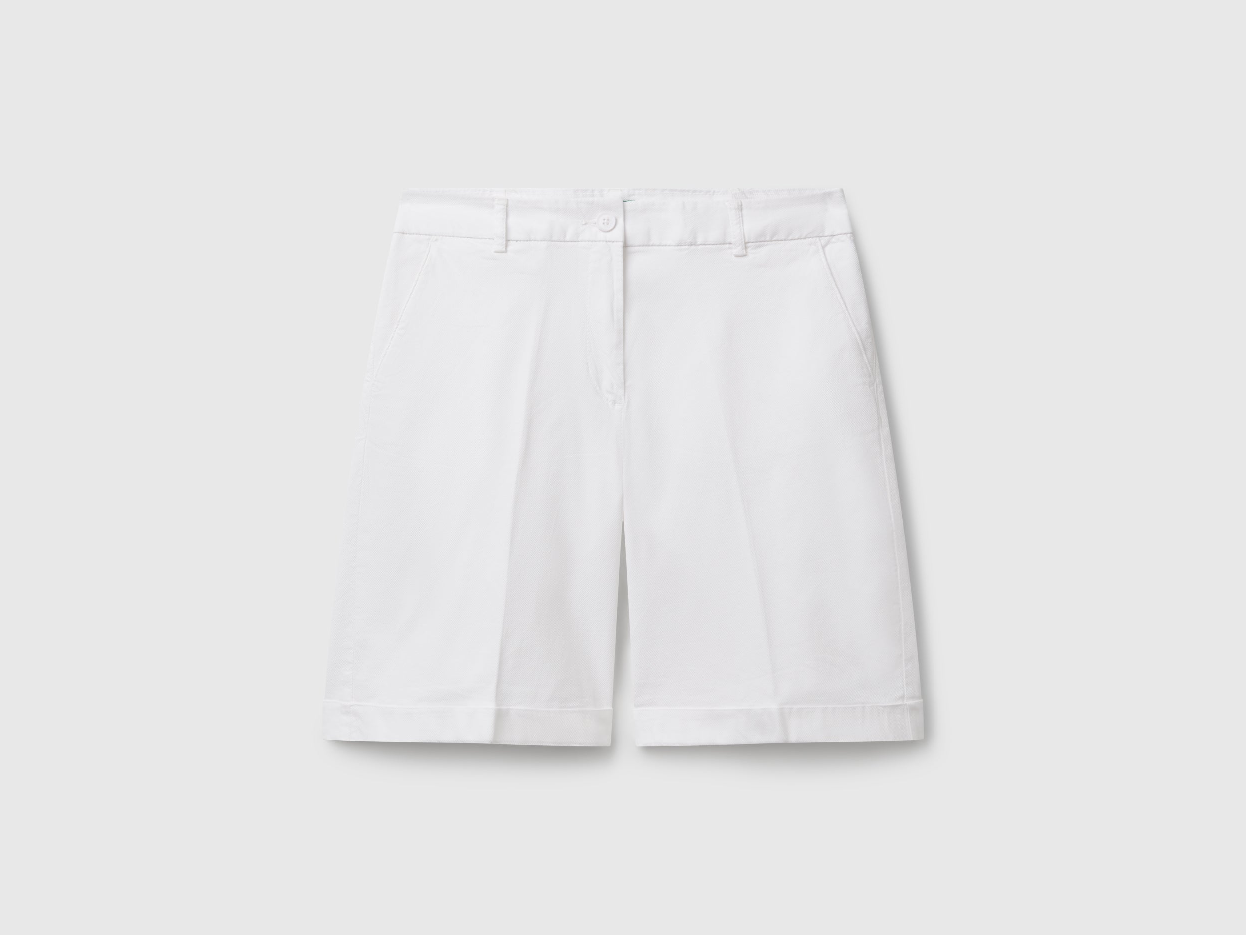 Bermudas com dobra em algodão stretch - ucb_image_FS