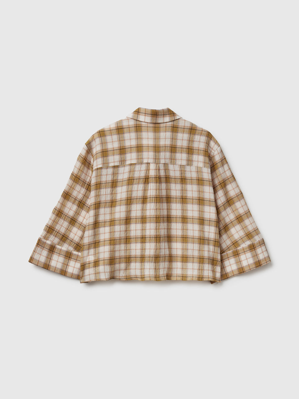 Camisa aos quadrados com folhos - ucb_image_BS