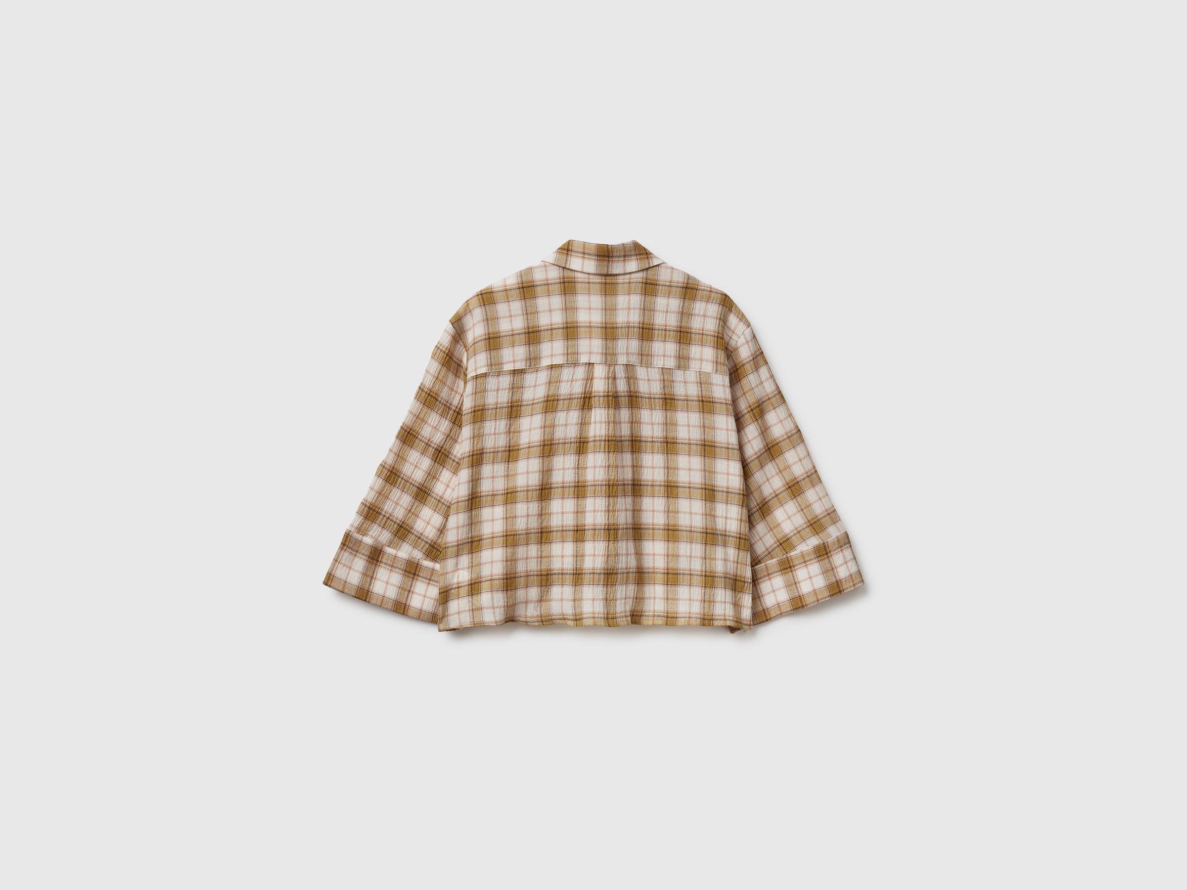 Camisa aos quadrados com folhos - ucb_image_BS