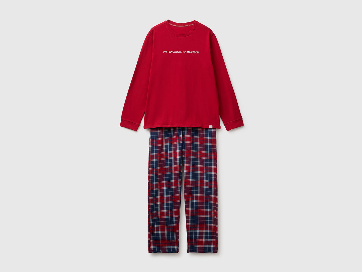 Pijama com calças aos quadrados - ucb_image_FS