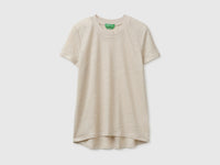 Crew neck T-shirt in pure linen - ucb_image_FS