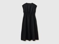 Flared dress in pure linen - ucb_image_BS