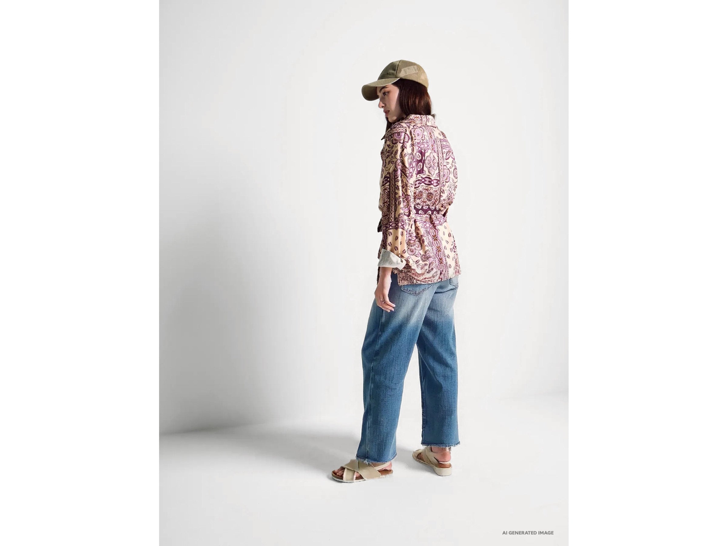 Jeans cropped em algodão - ucb_image_B