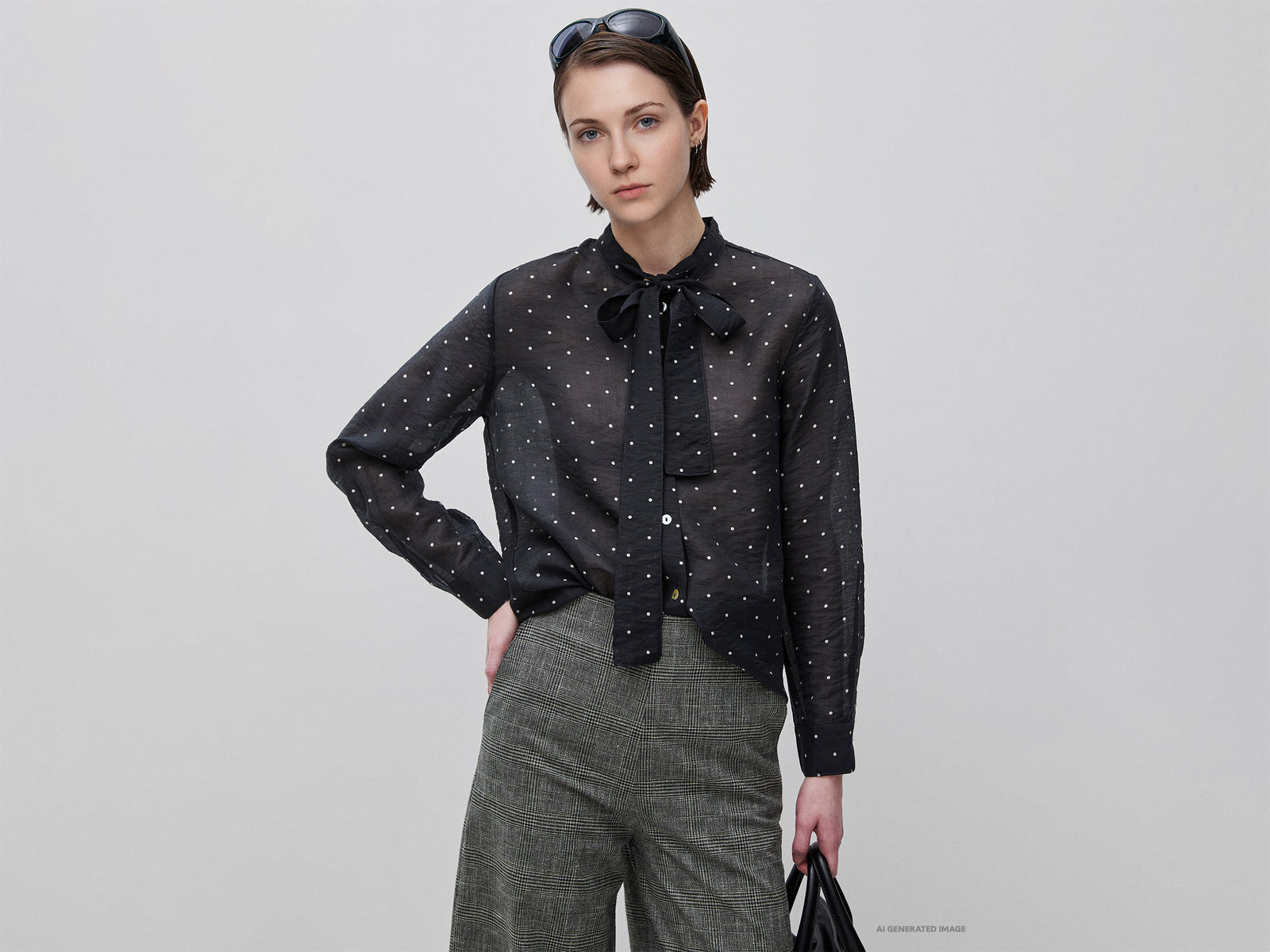 Camisa fluida com micro bolinhas - ucb_image_F