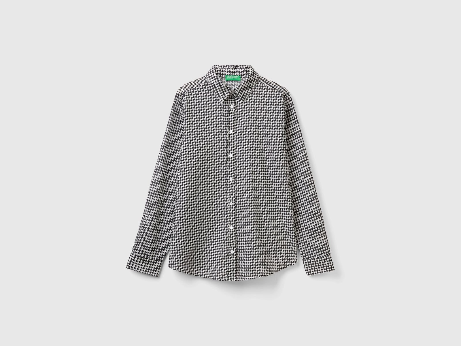 Camisa branca e preta pied-de-poule - ucb_image_FS