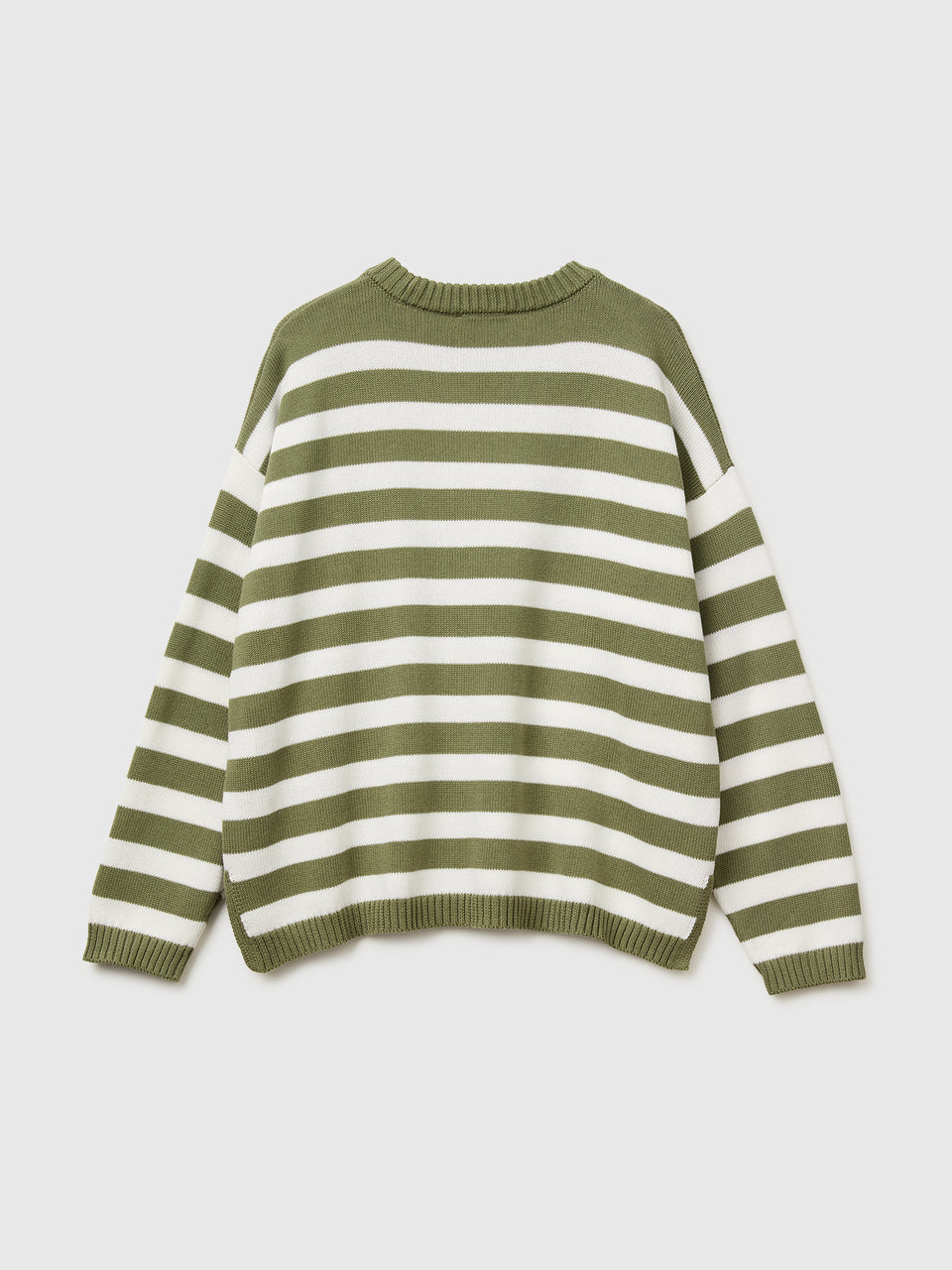Camisola às riscas em algodão tricô - ucb_image_BS