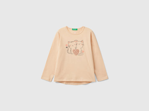 T-shirt com estampa e lantejoulas - ucb_image_FS