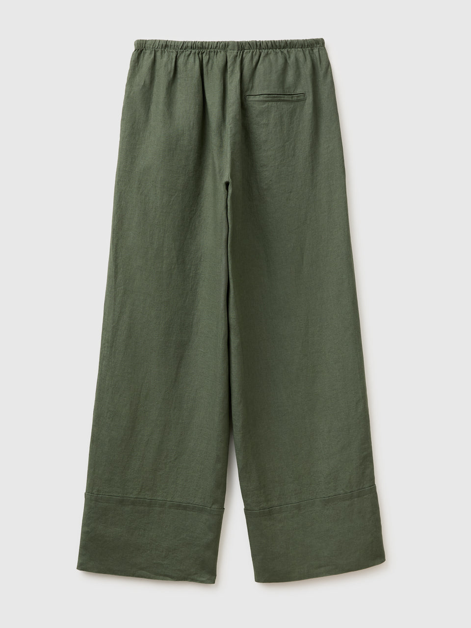 100% linen cuffed trousers - ucb_image_BS