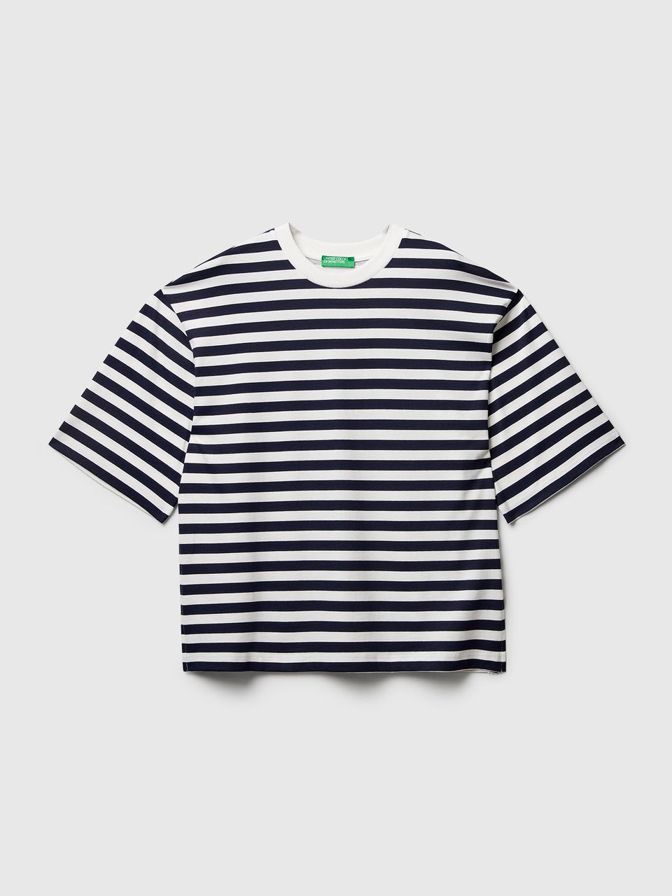 T-shirt às riscas over fit - ucb_image_FS
