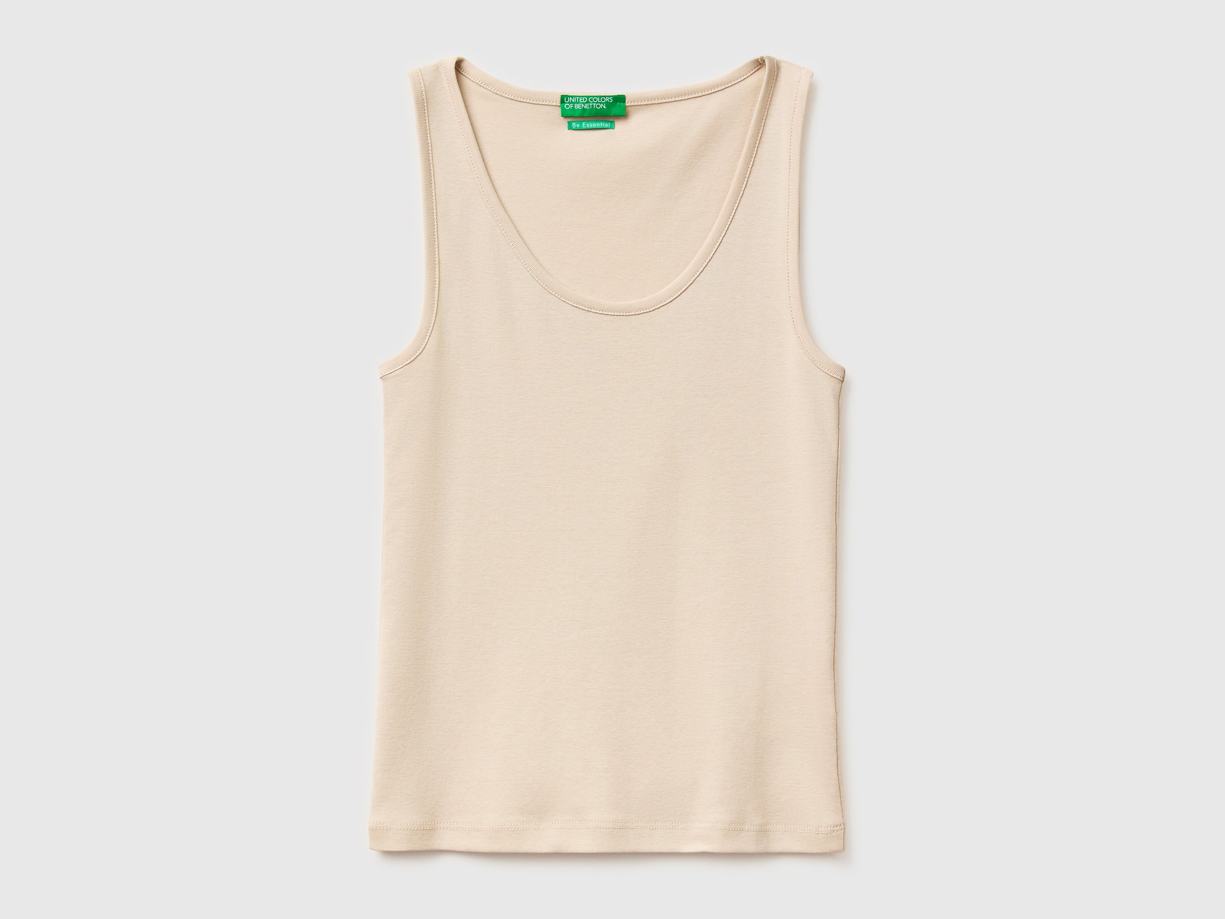 Slim fit ribbed tank top - ucb_image_FS