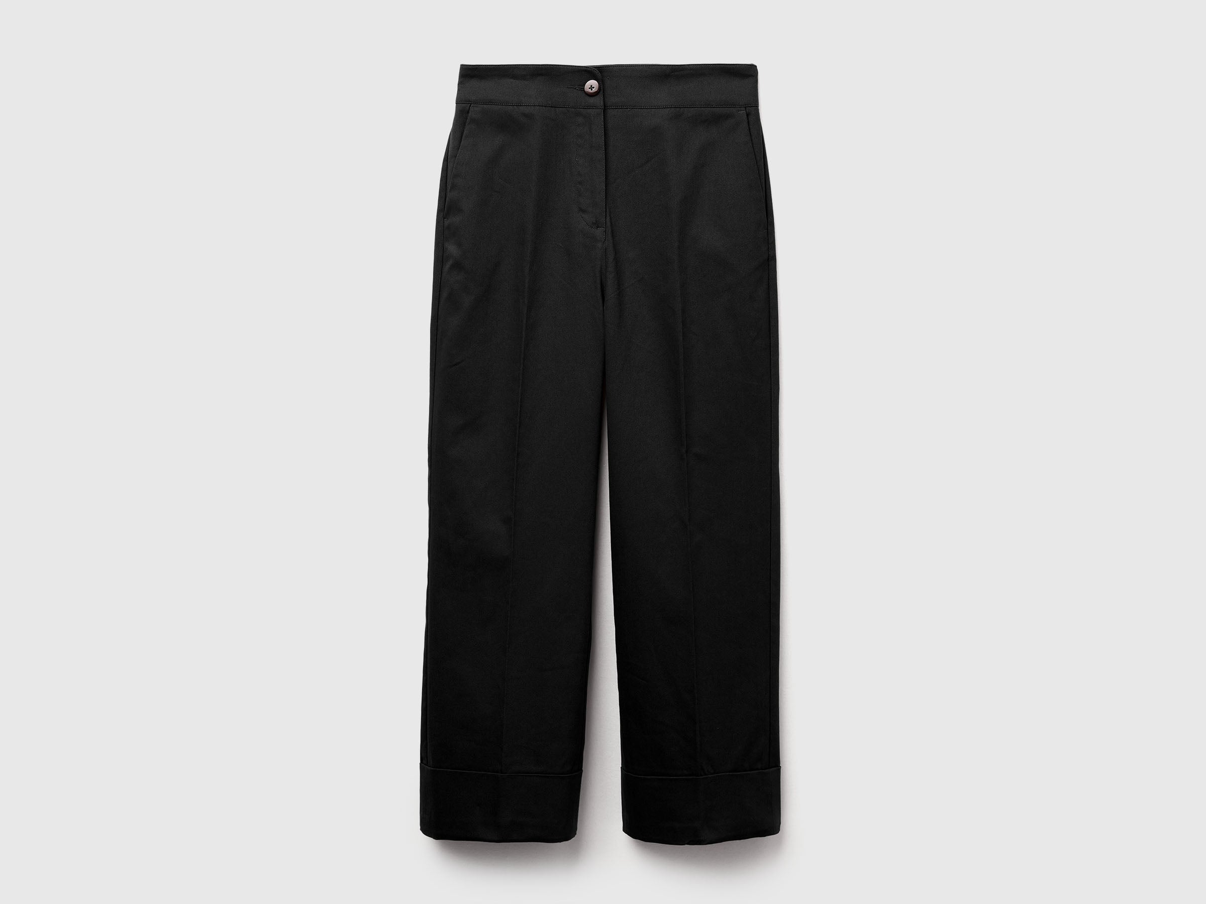 Calças straight com dobra - ucb_image_FS
