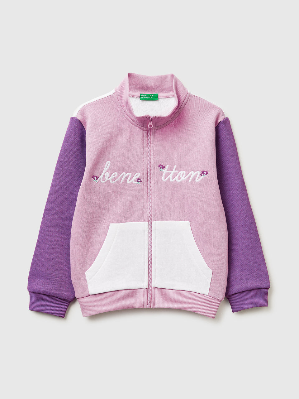 Zip-up sweatshirt with print - ucb_image_FS