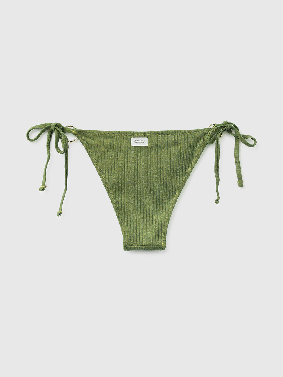 Ribbed swim briefs with lurex and laces - ucb_image_BS