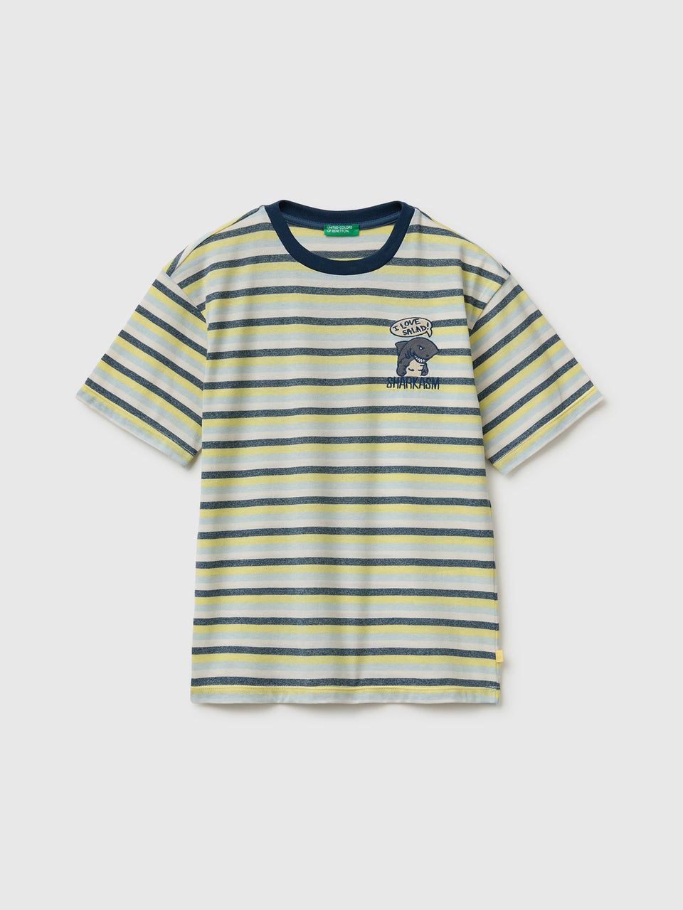 T-shirt over fit às riscas - ucb_image_FS