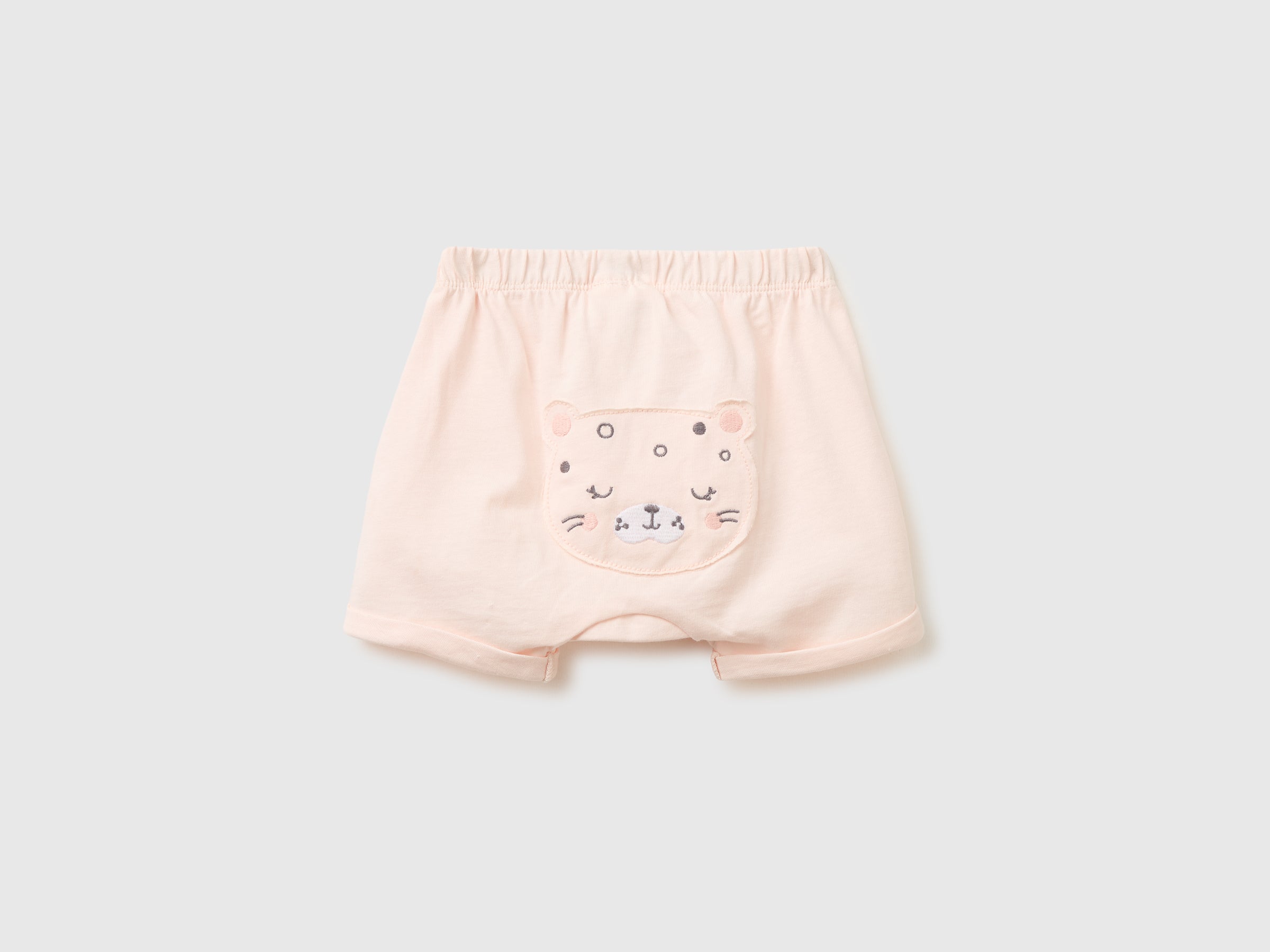 Shorts with animal embroidery - ucb_image_BS