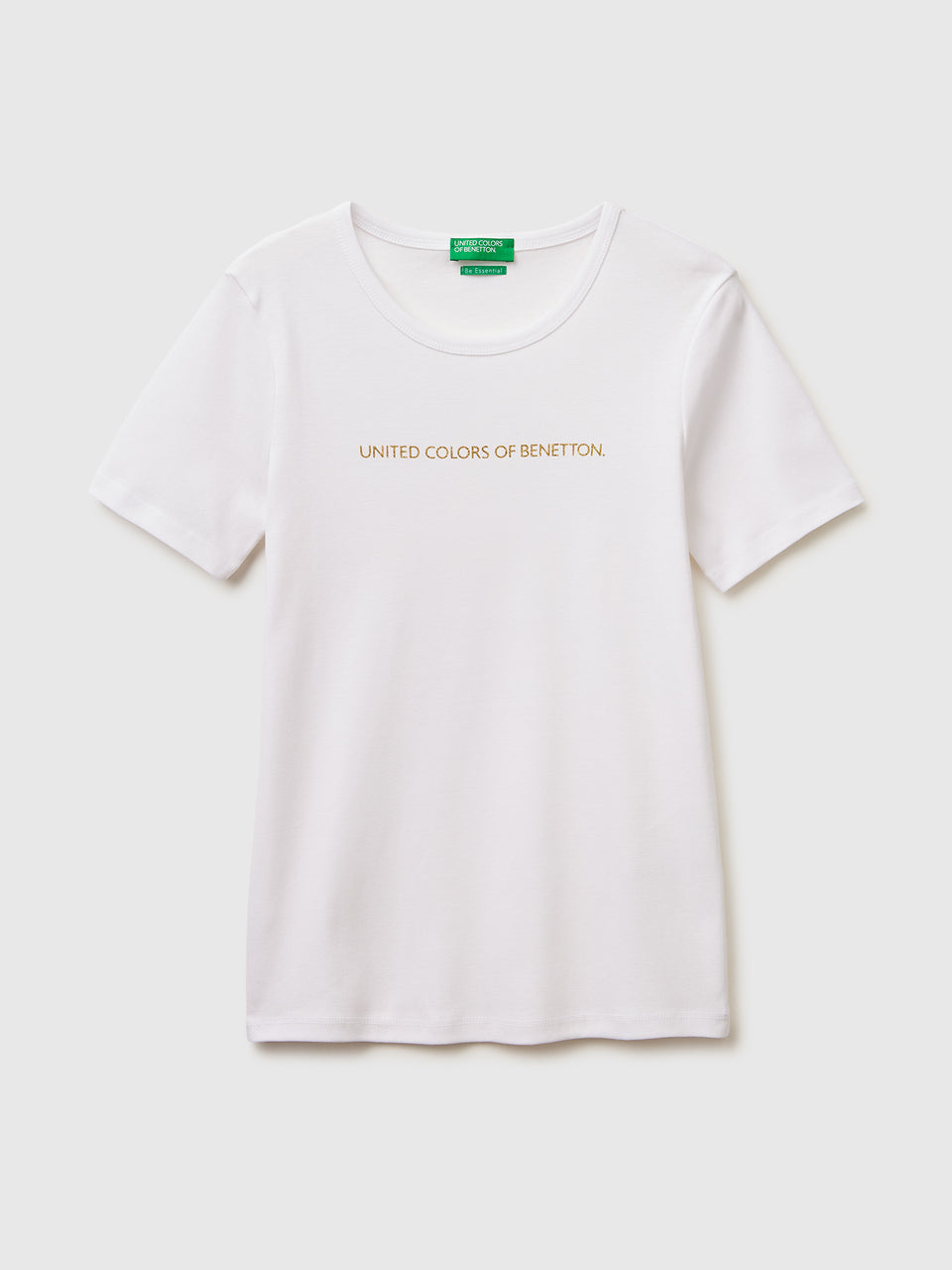T-shirt de manga curta com logótipo glitter - ucb_image_FS