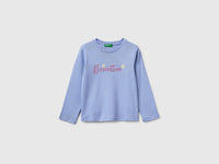T-shirt com logótipo glitter em algodão orgânico - ucb_image_FS