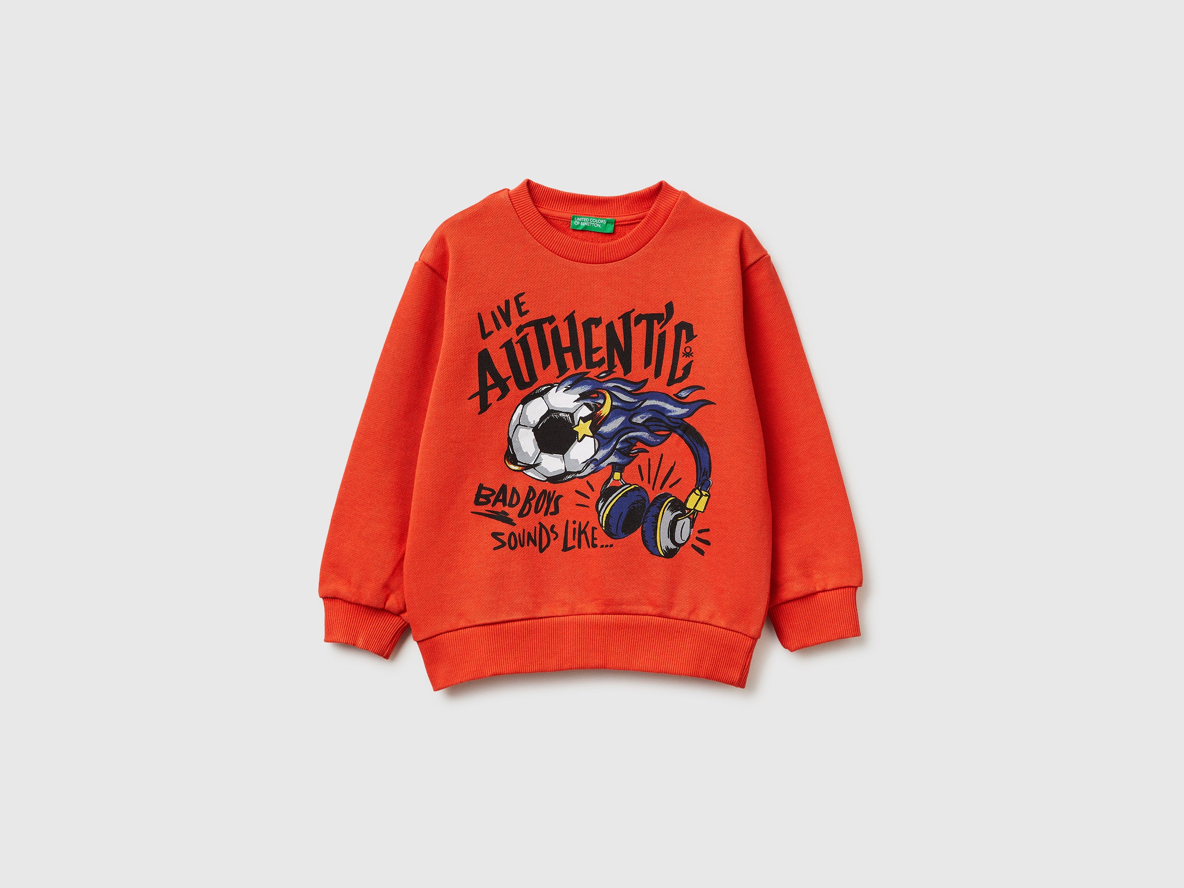 Oversized sweatshirt with print - ucb_image_FS