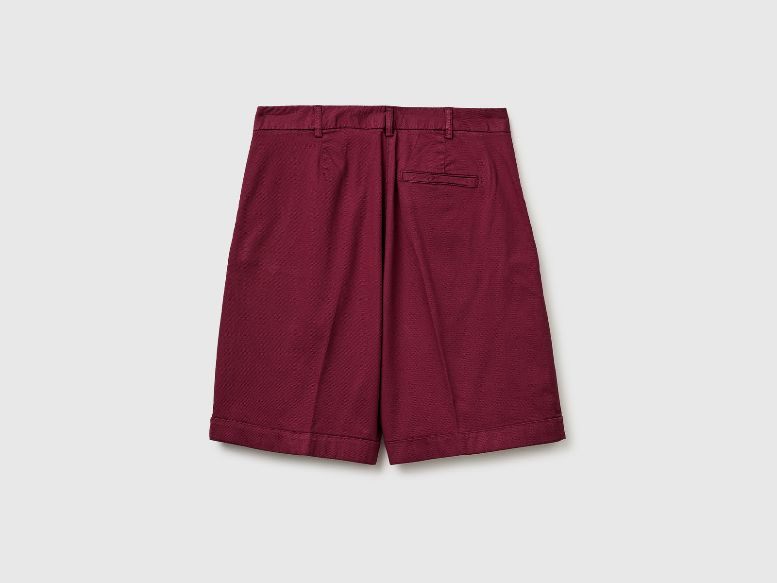 Regular fit Bermuda shorts with turn-ups - ucb_image_BS