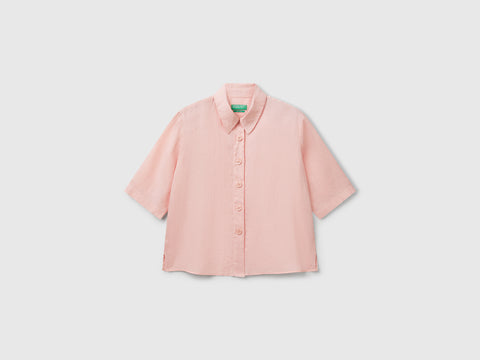 Camisa curta em puro linho - ucb_image_FS