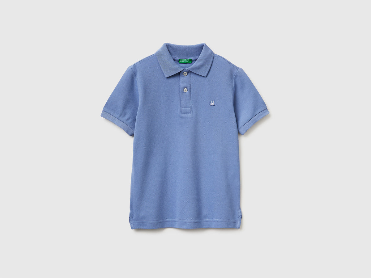 Slim fit polo in pure cotton - ucb_image_FS
