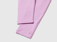 Leggings in stretch cotton with logo - ucb_image_DS1