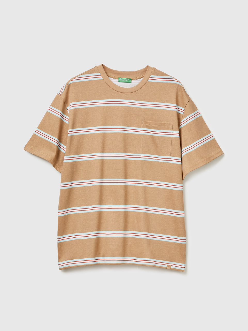 T-shirt às riscas em algodão puro - ucb_image_FS
