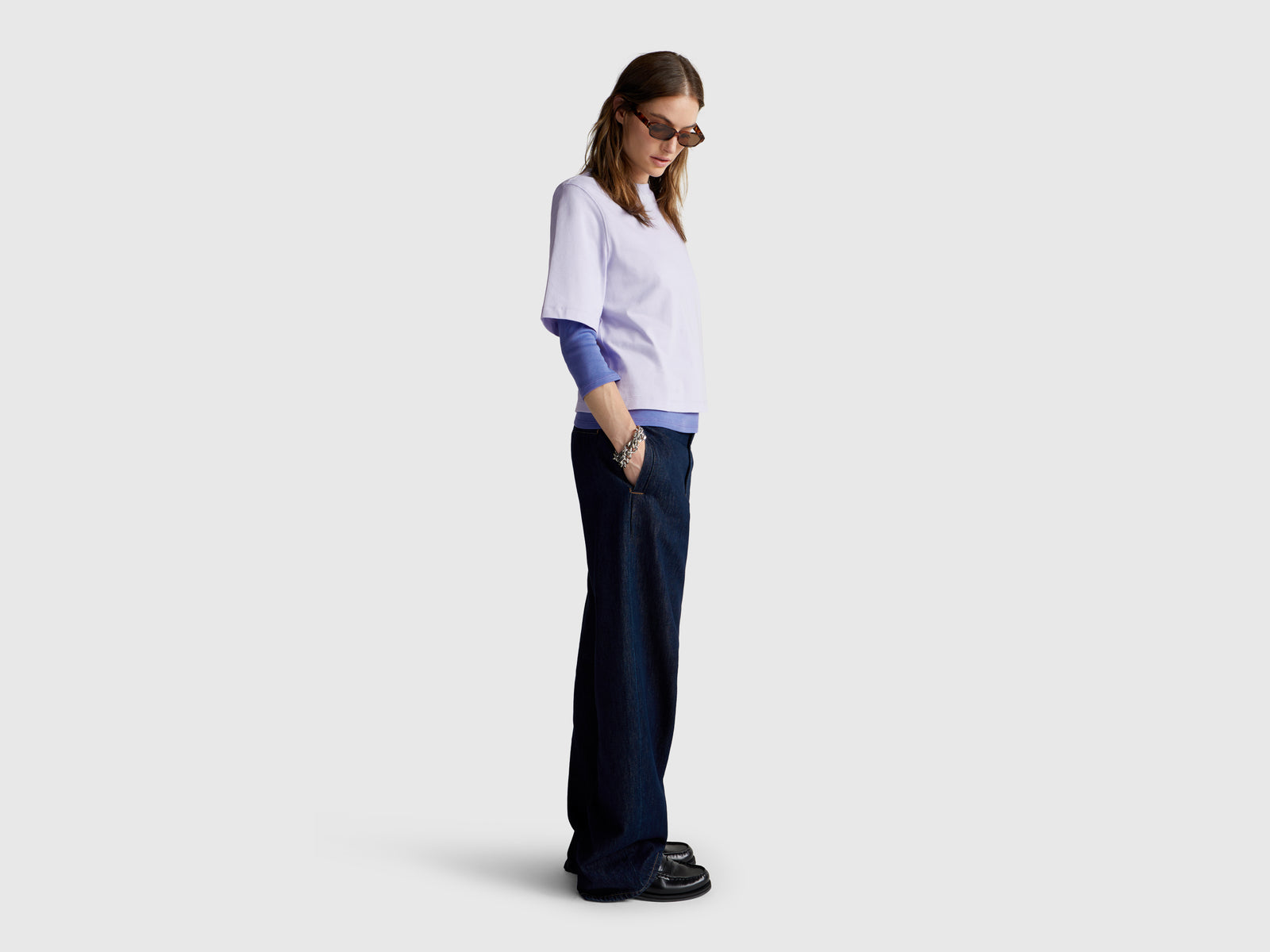 100% cotton boxy fit t-shirt
