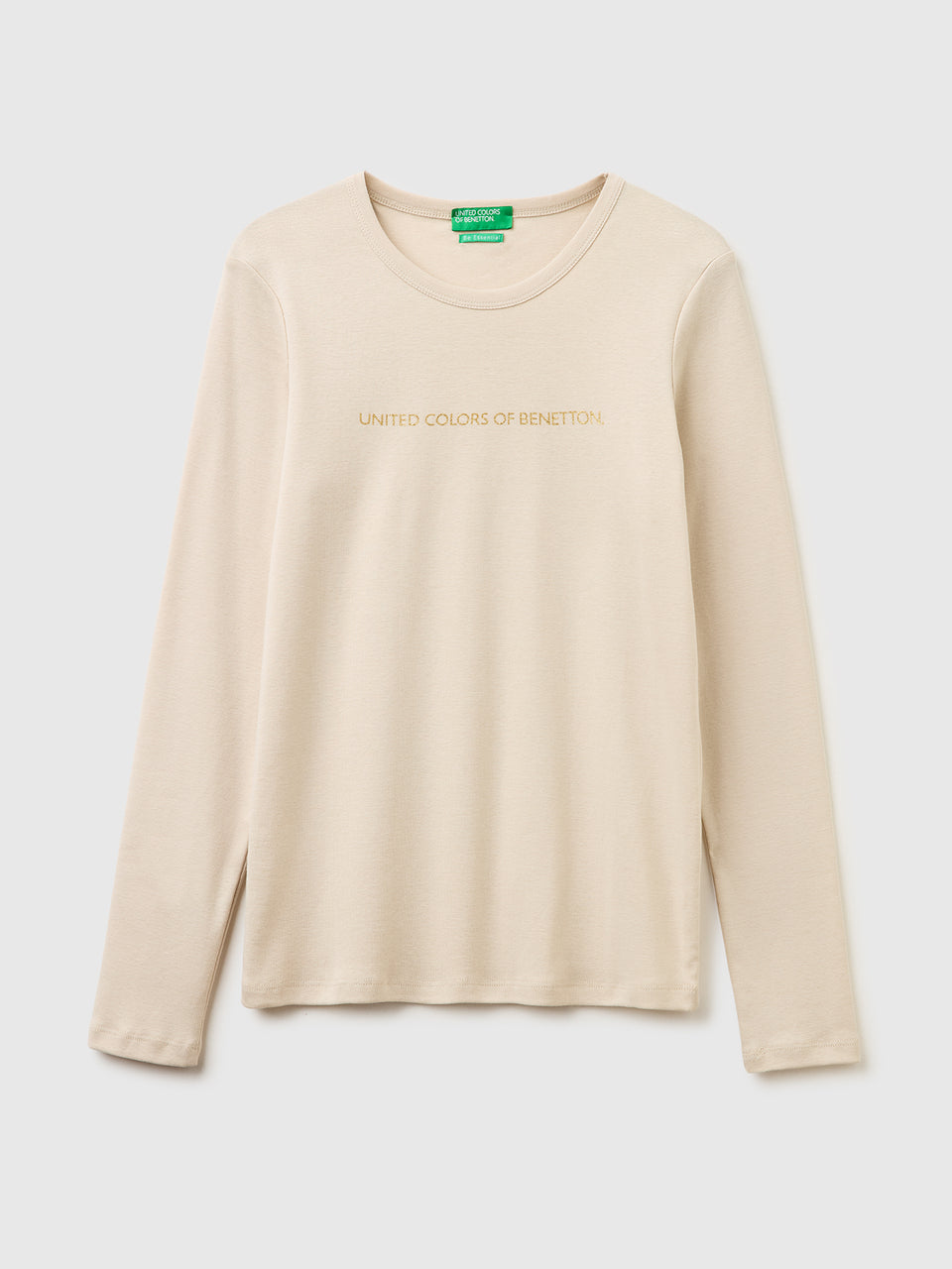 T-shirt de manga comprida com logótipo glitter - ucb_image_FS
