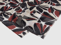 Floral linen blend scarf - ucb_image_DS1