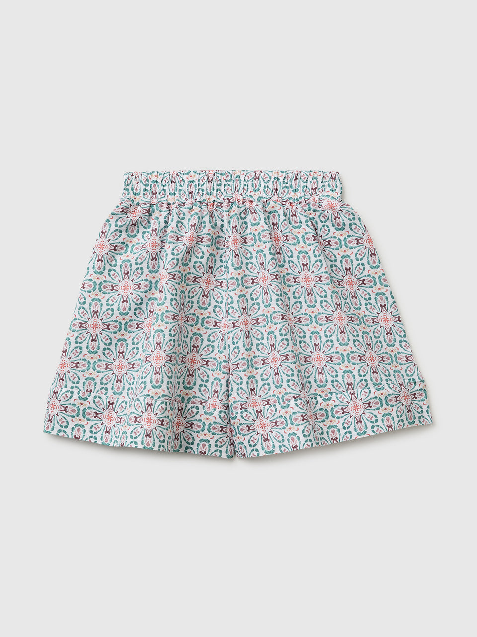 Floral linen blend shorts - ucb_image_BS