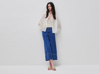 Calças em denim wide fit - ucb_image_FY