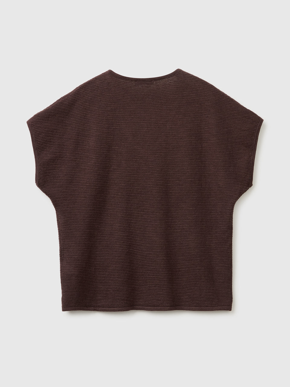 V-neck sweater in linen blend - ucb_image_BS