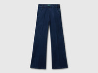 Jeans flare com fecho de correr - ucb_image_FS