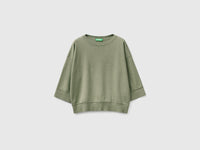 Camisola de gola redonda em algodão e lã - ucb_image_FS