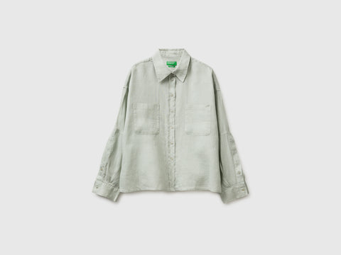 Camisa com bolsos 100% linho - ucb_image_FS
