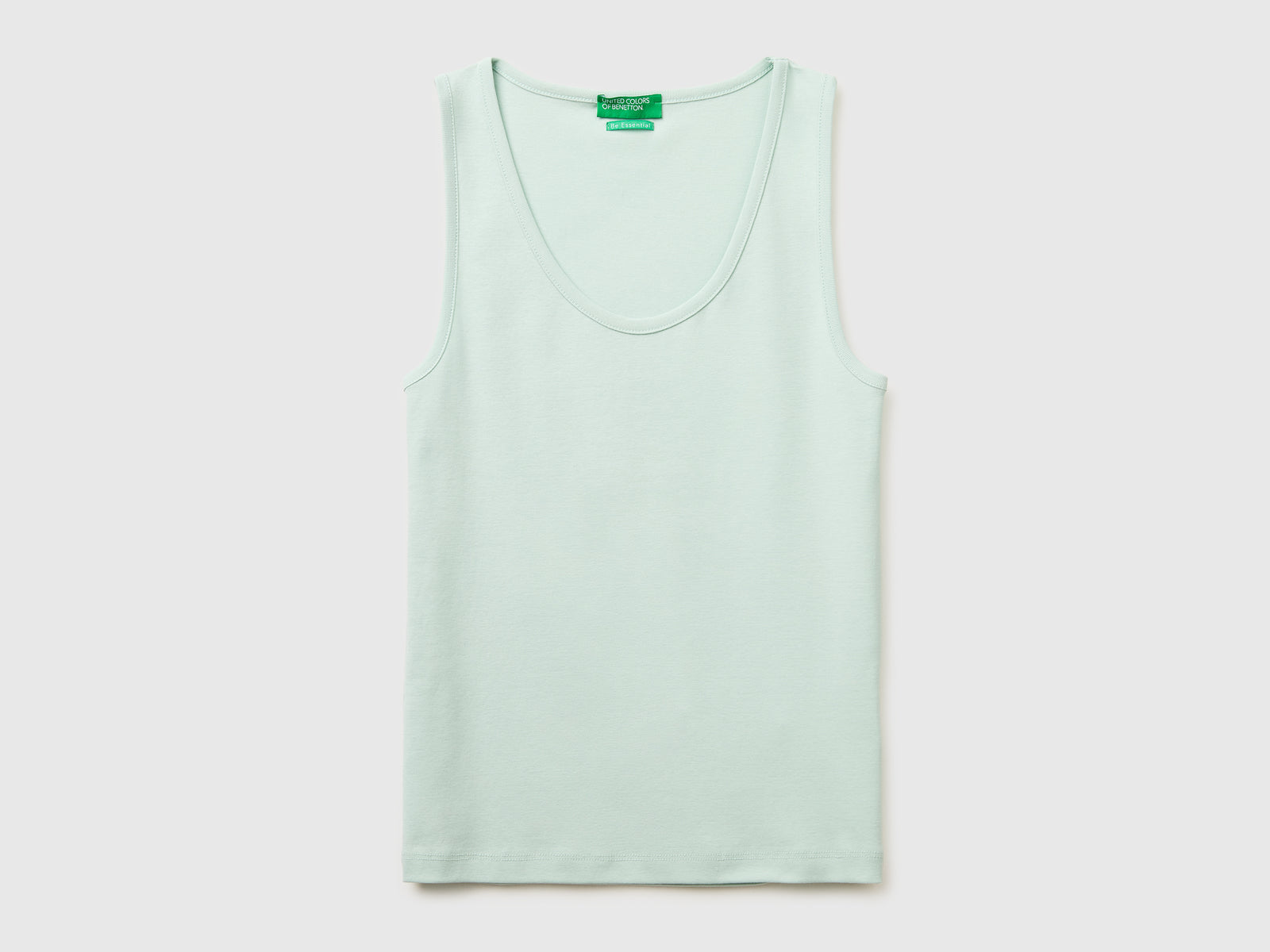 Slim fit ribbed tank top - ucb_image_FS
