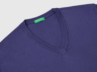 Camisola em algodão puro com decote em V - ucb_image_DS1