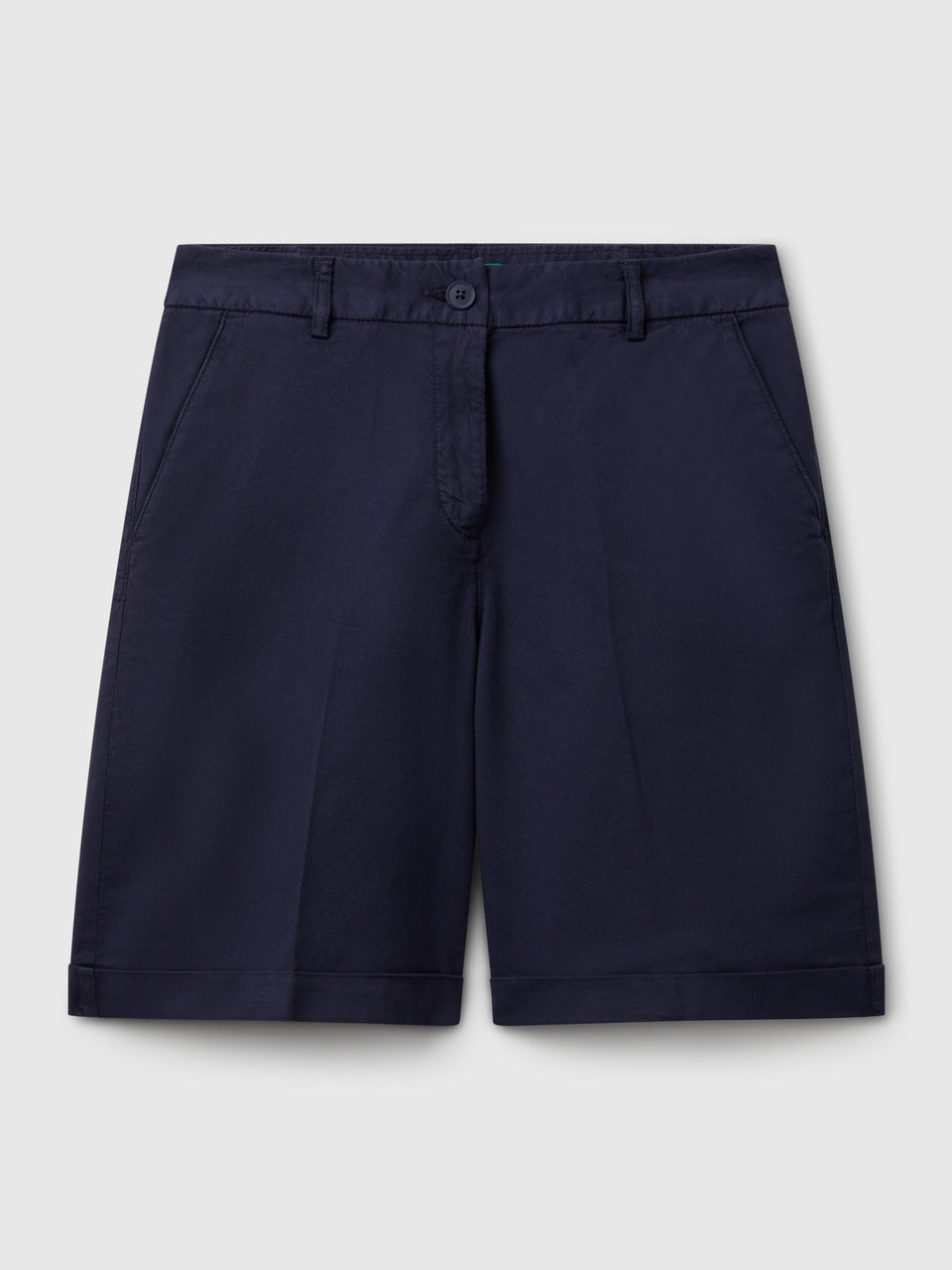 Bermudas com dobra em algodão stretch - ucb_image_FS