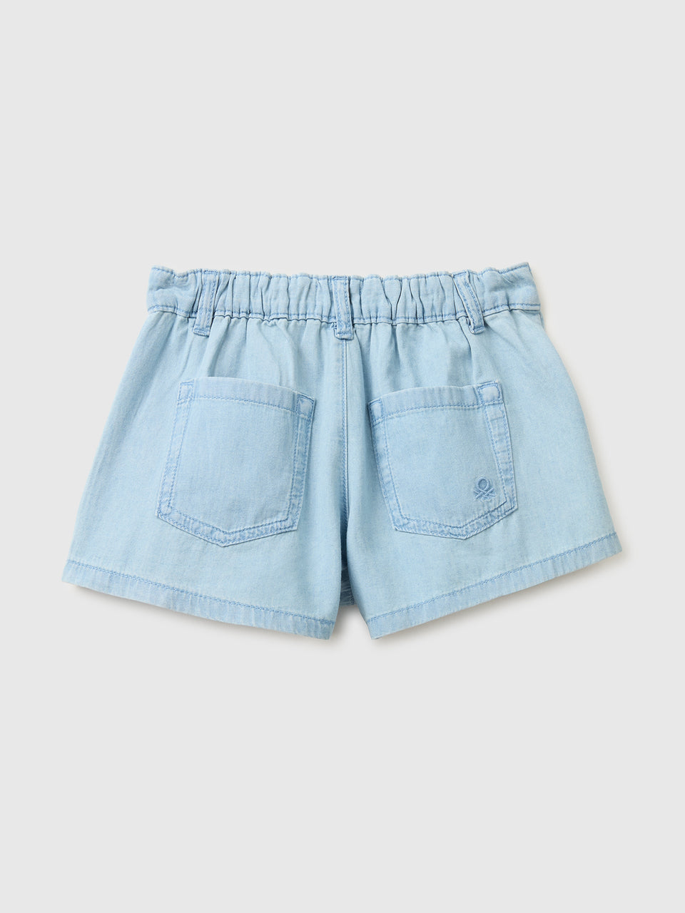Chambray shorts with pleats - ucb_image_BS