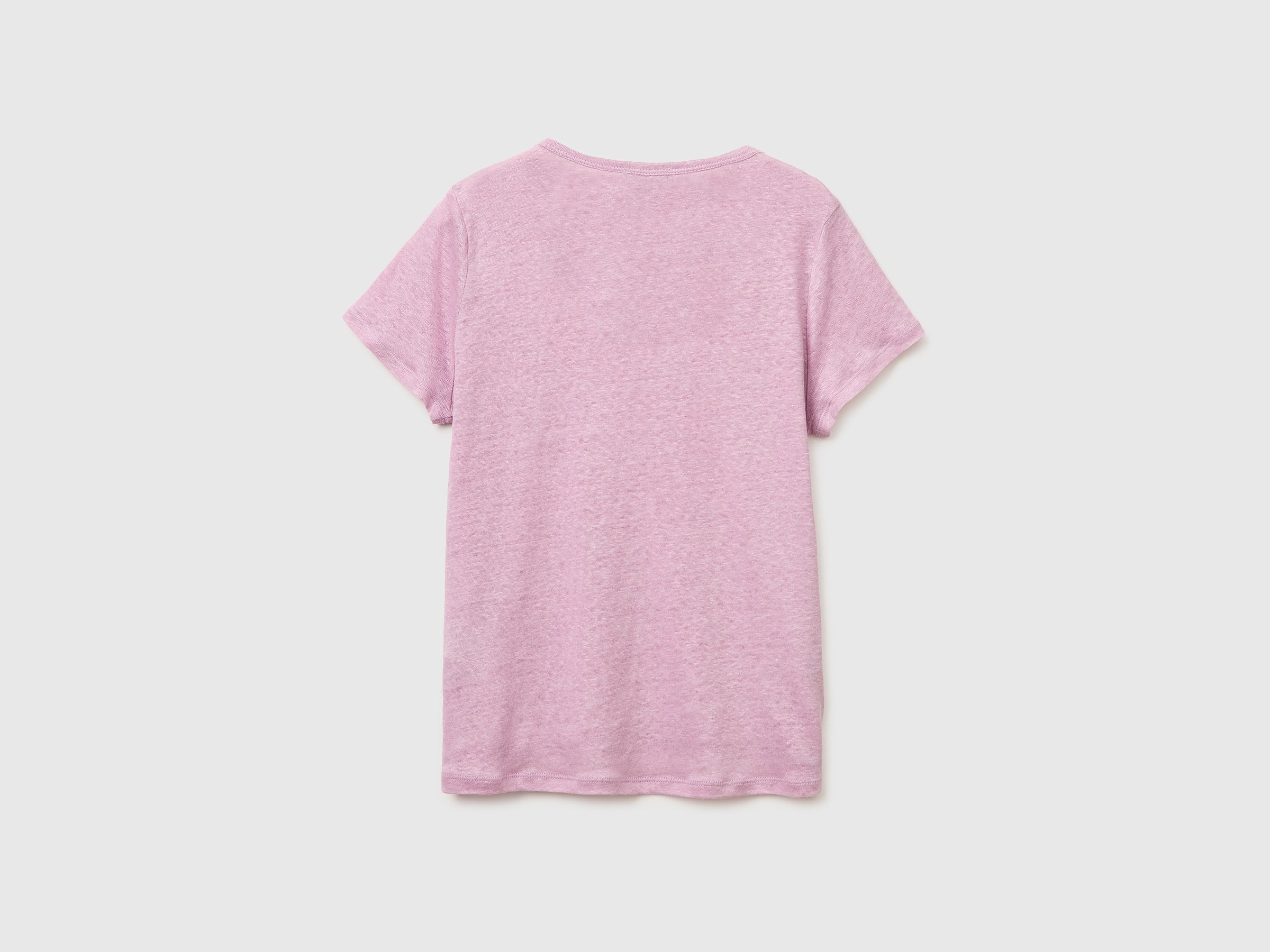 Round-neck T-shirt in pure linen - ucb_image_BS