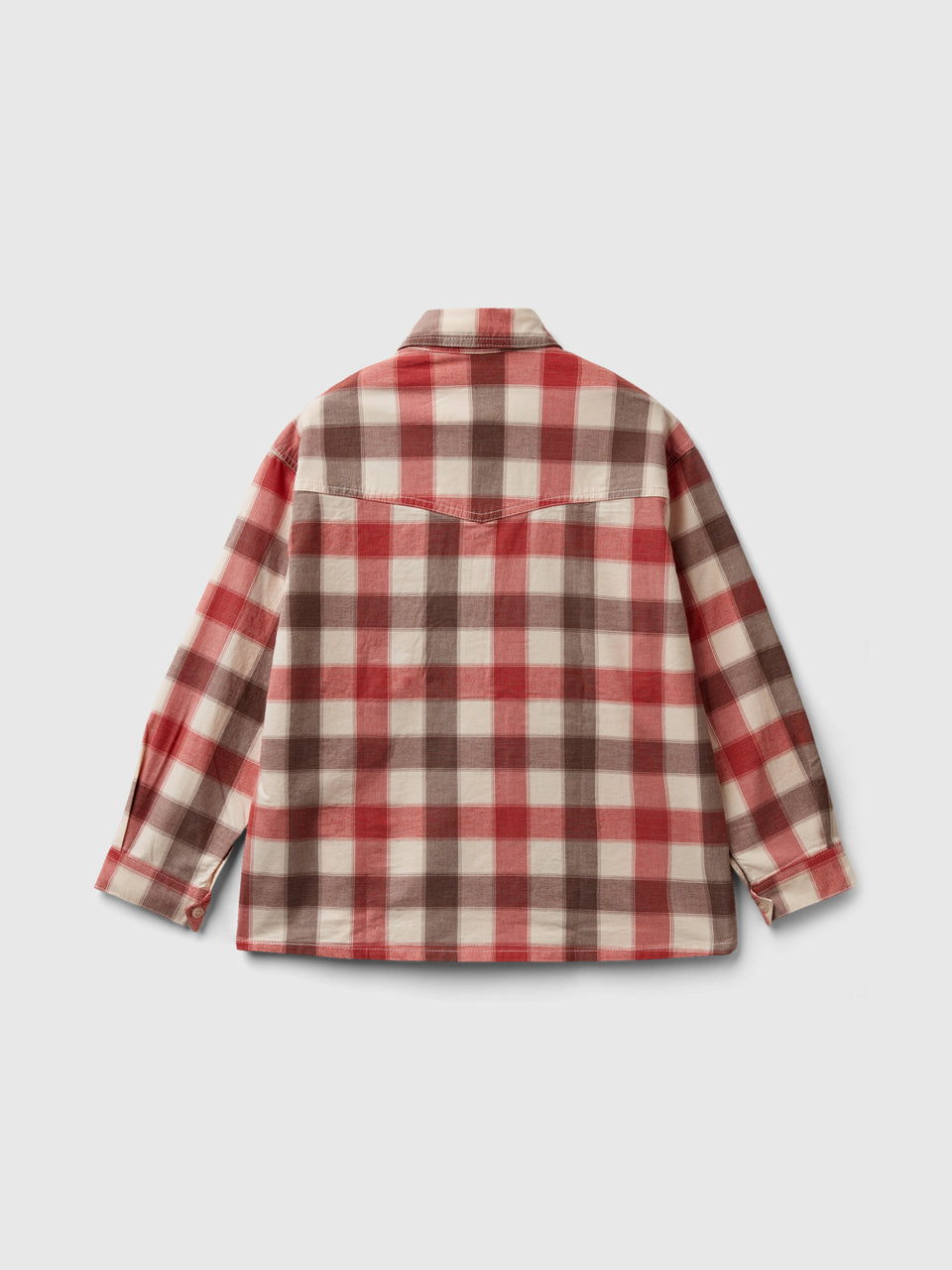Camisa aos quadrados em algodão stretch - ucb_image_BS