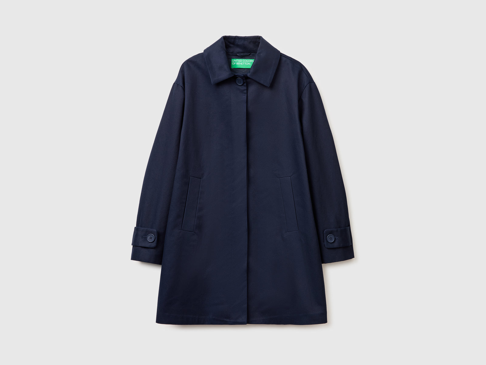 Midi duster coat with collar - ucb_image_FS
