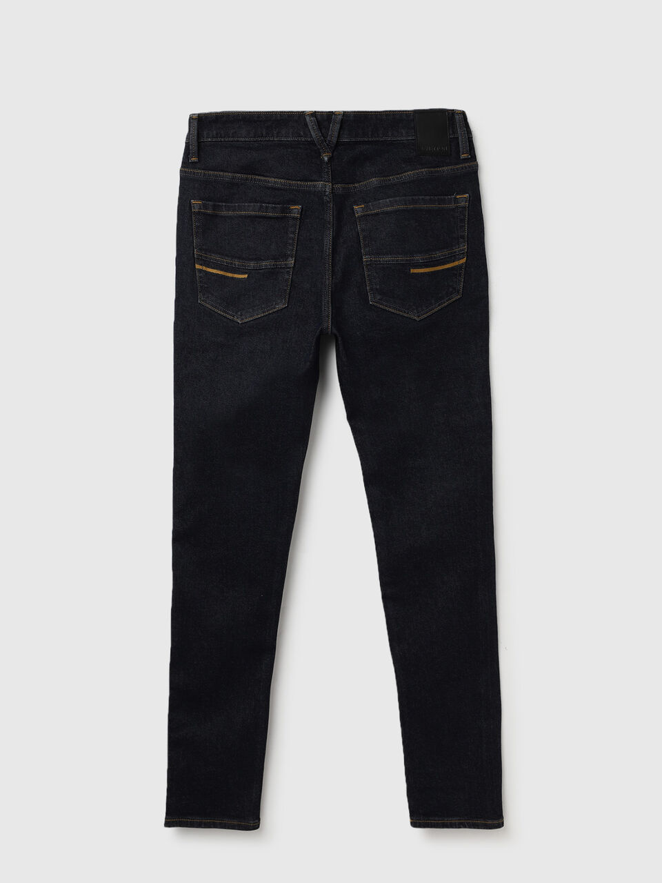 LOW CROTCH FIT DK BLUE JEANS image number 2