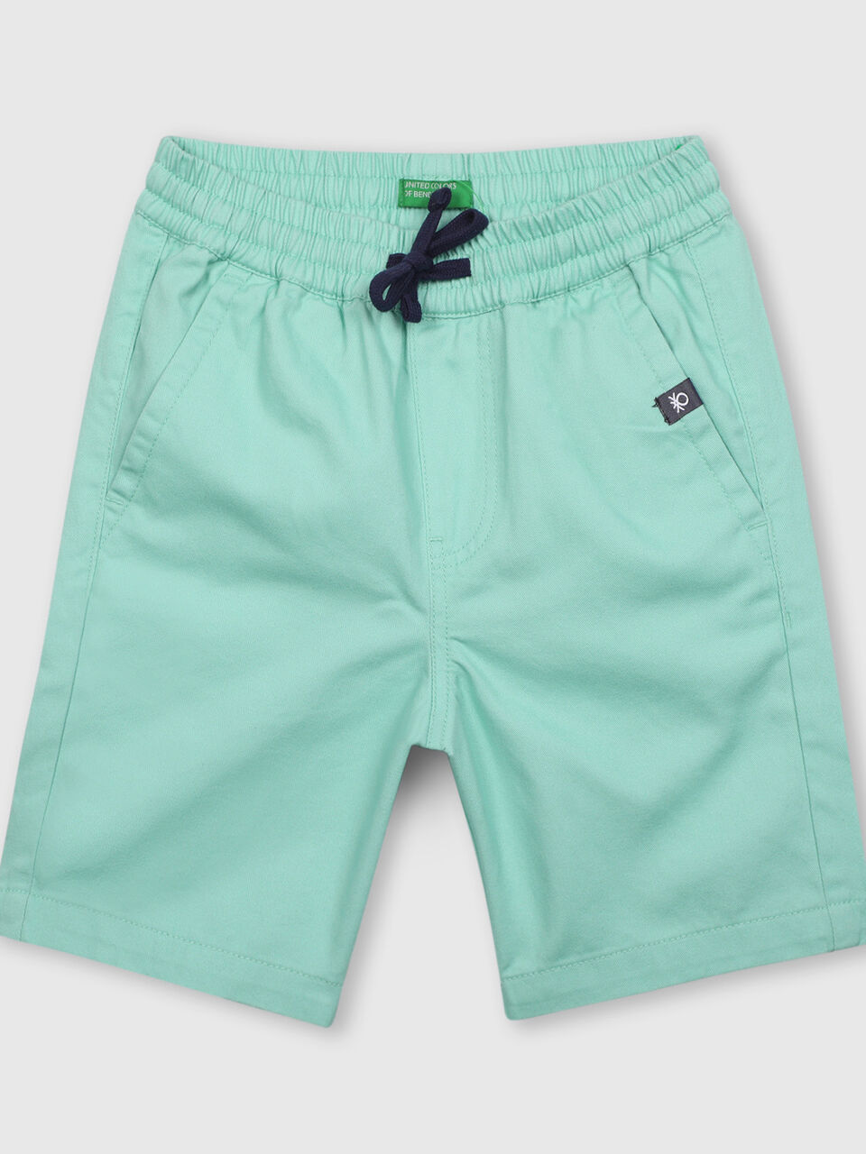 Epp White Shorts- Solid image number 1
