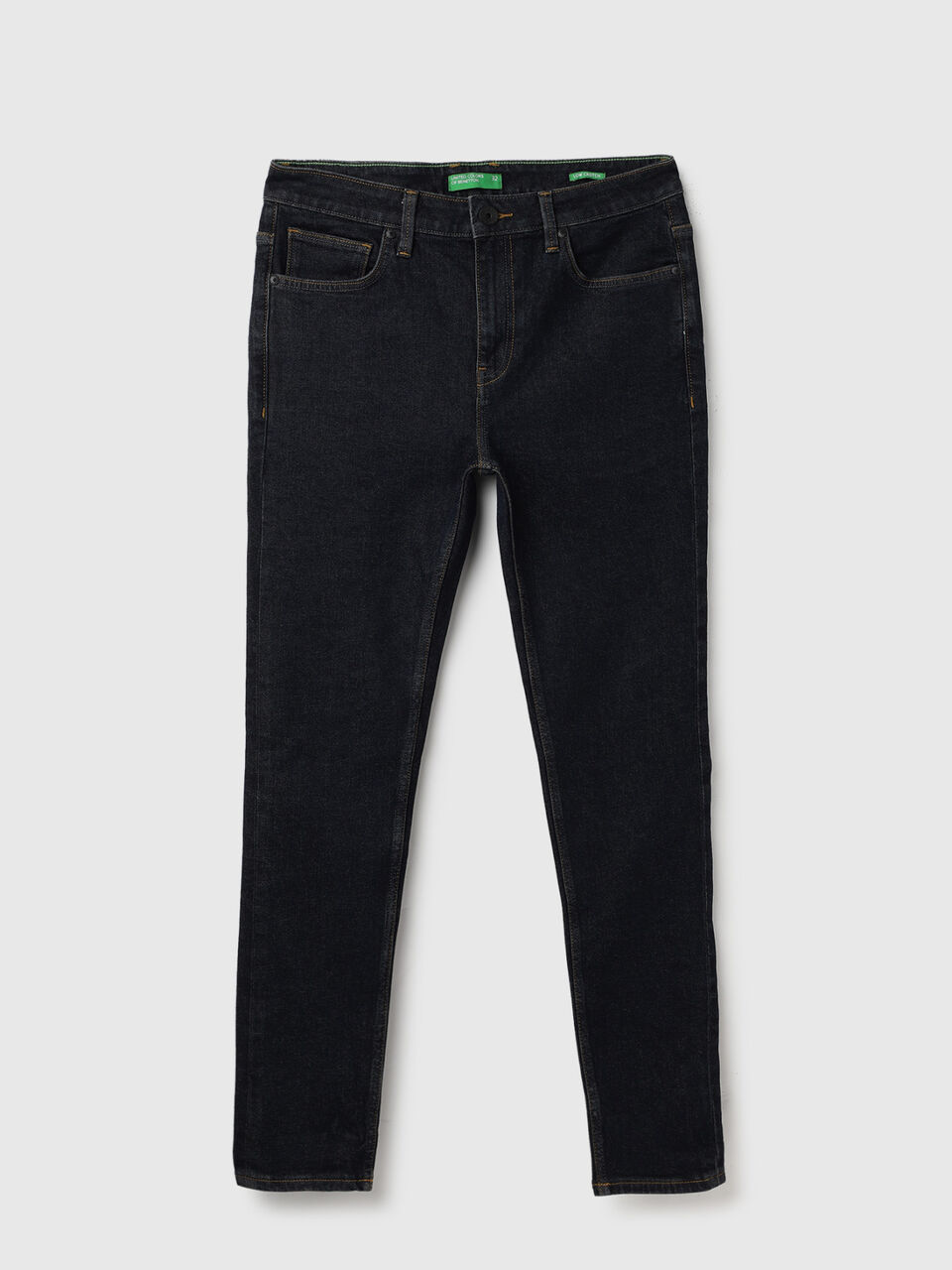 LOW CROTCH FIT DK BLUE JEANS image number 1