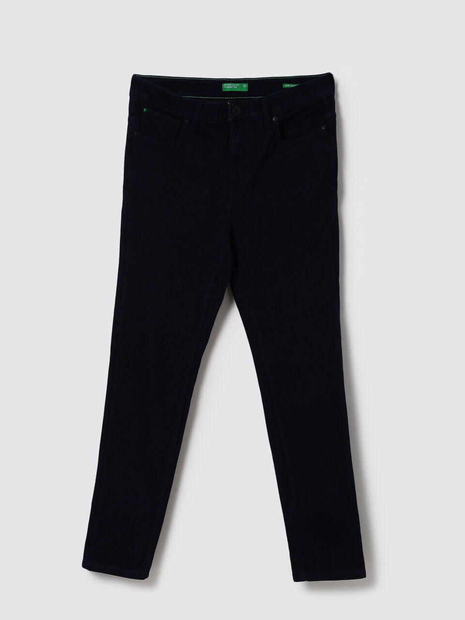 LOW CROTCH HERRING BONE LOUNGE JEANS image number 1